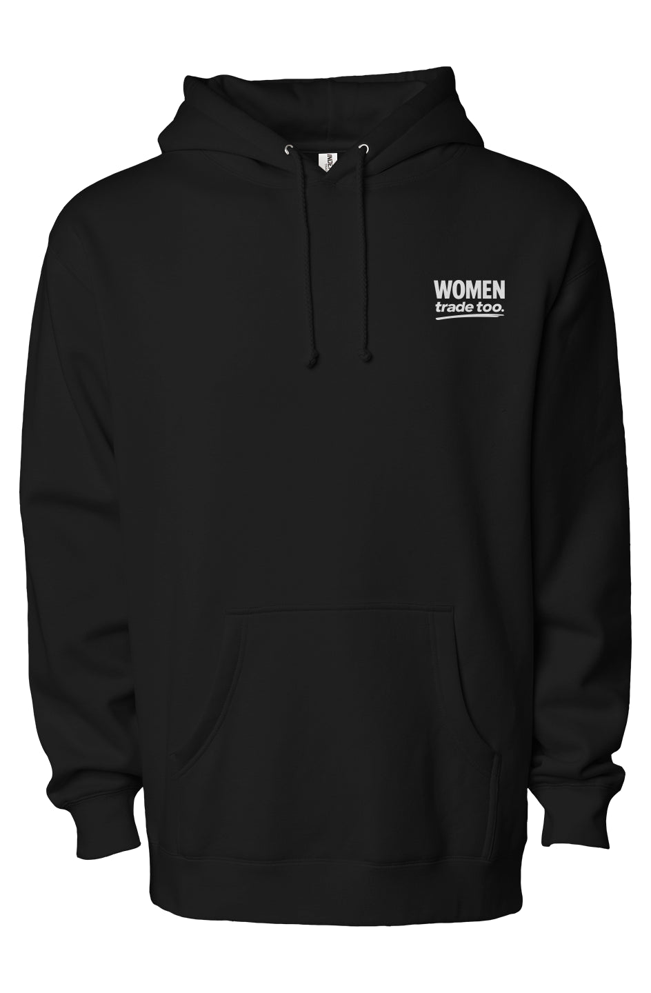 Signature heavyweight pullover hoodie (white logo)