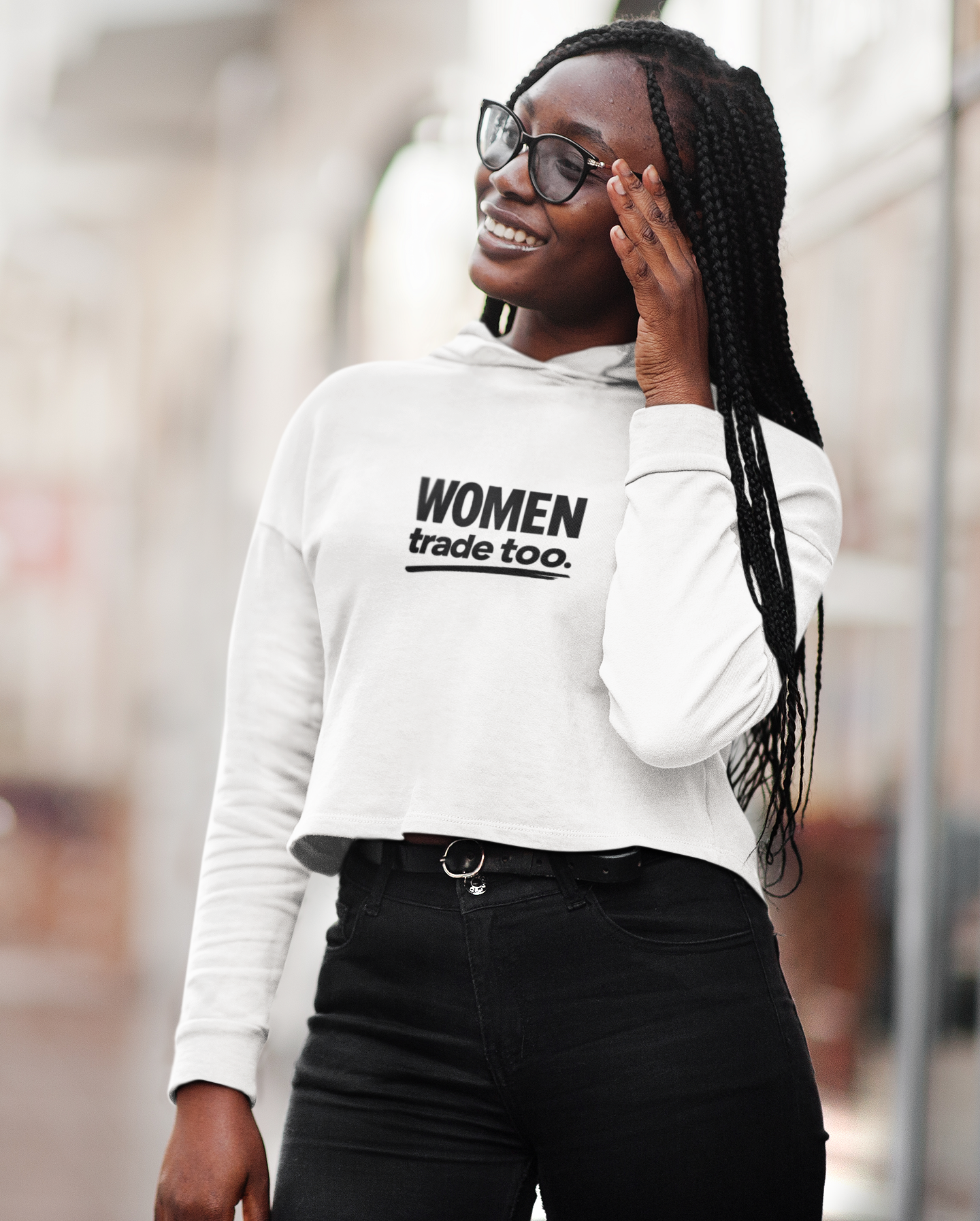 Lightweight Crop Hoodie