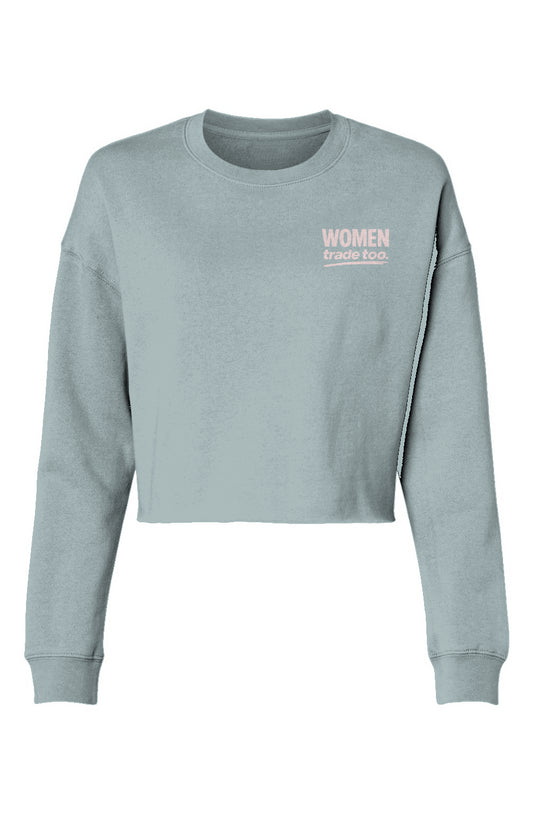 Lightweight Women Trade Too Cropped Crew