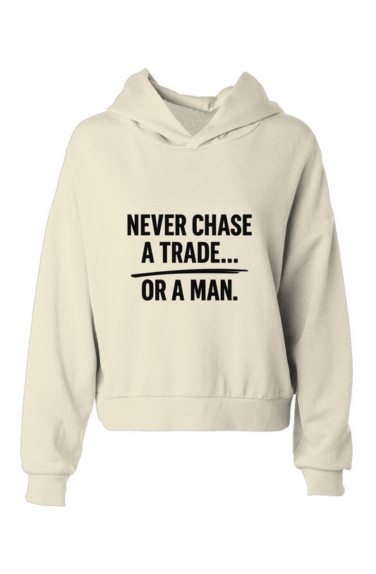 Never Chase hip height hoodie