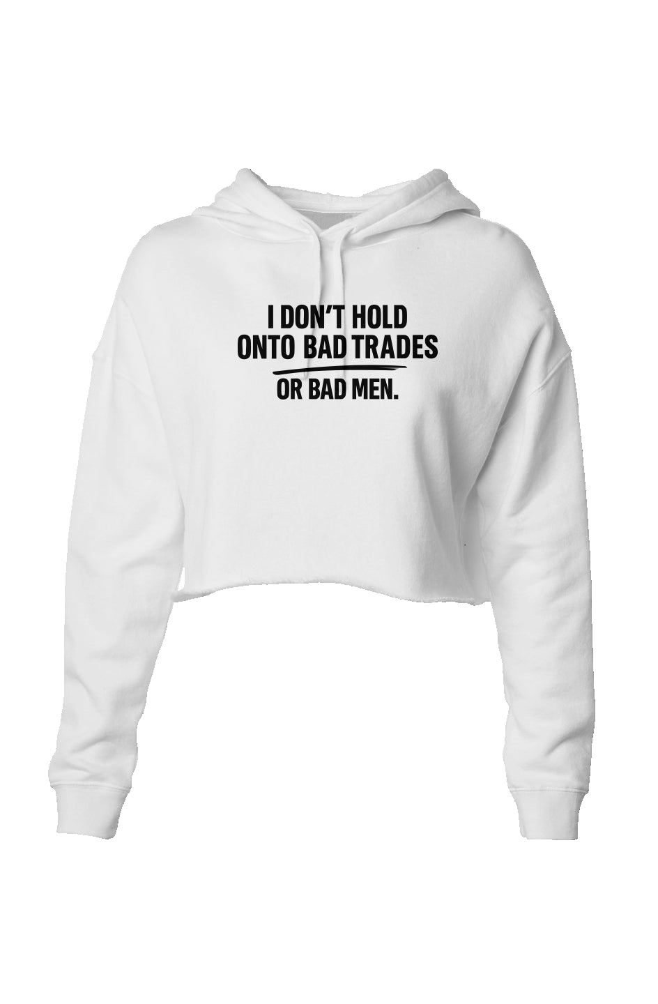 Bad Trades Lightweight Crop Hoodie