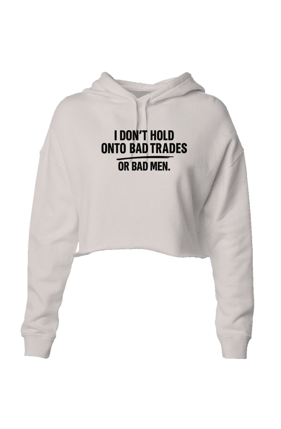 Bad Trades Lightweight Crop Hoodie